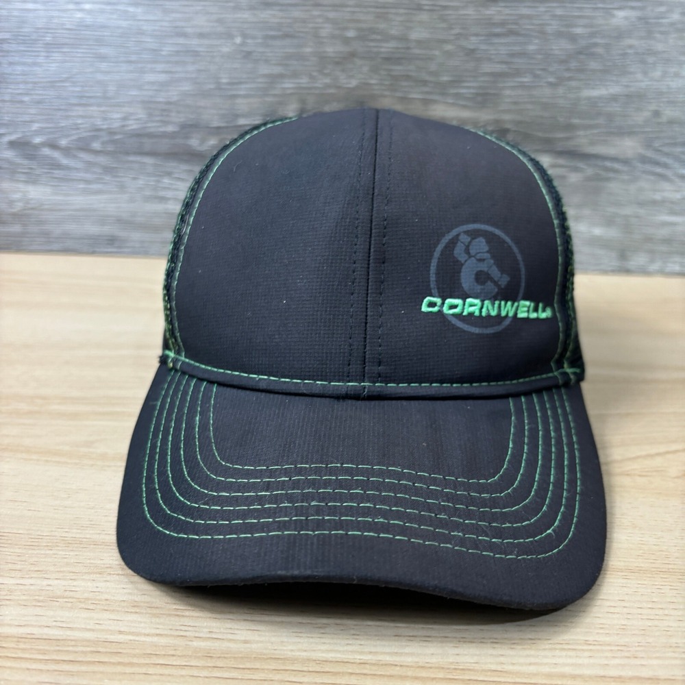 Cornwell Hat Cap Snapback Gray‎ Black One Size Adjustable